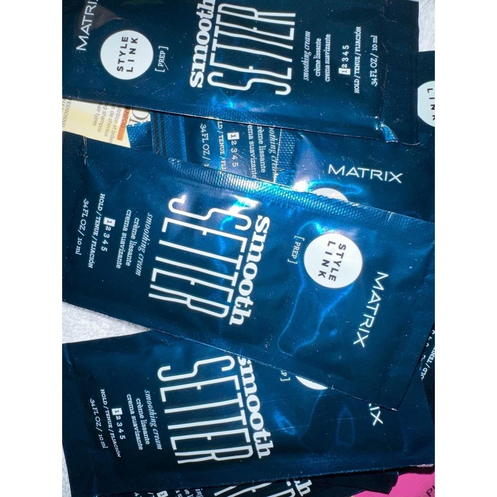 Matrix‎ Style Link Smooth Setter Smoothing Cream 8 Packets Travel har care